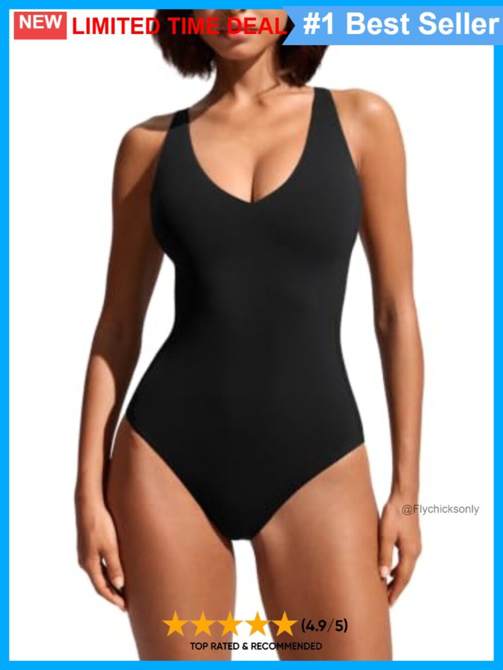 Crisscross One Piece Swimsuit Plunge U-Back Nylon Swimwear